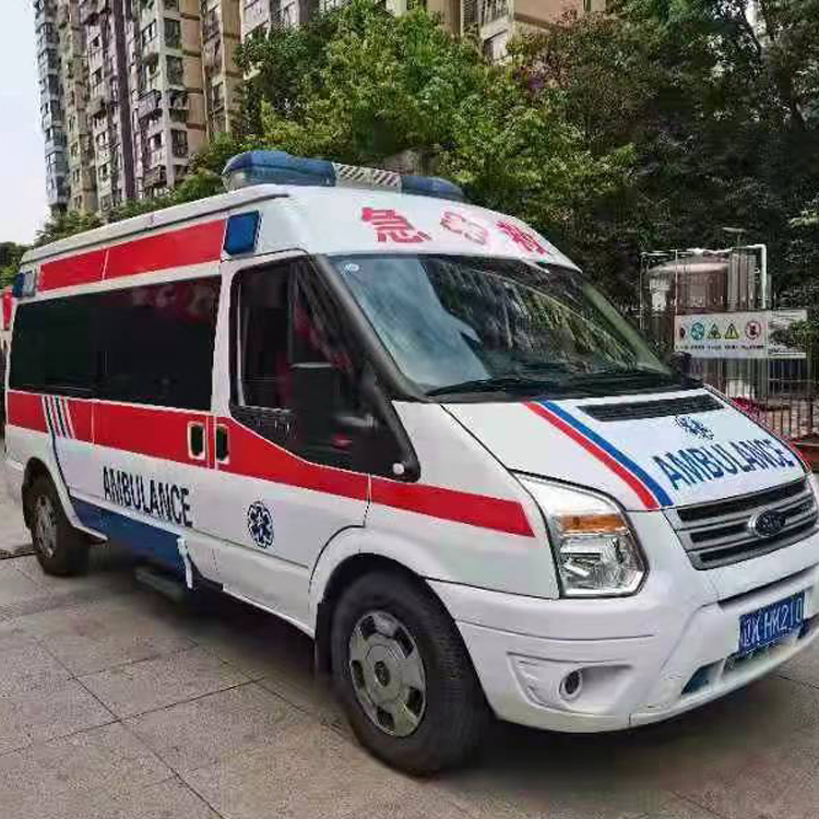 定南术后行动不便回家租赁救护车